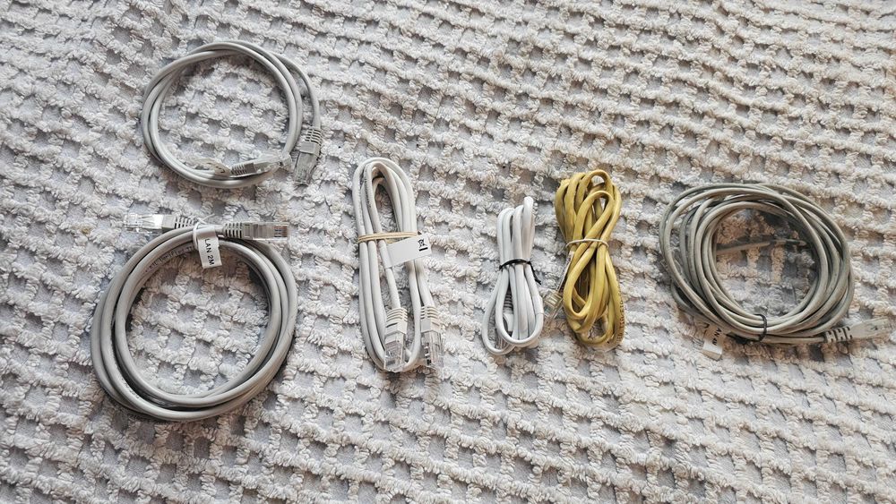Kabel LAN RJ45 kolor szary długość 200cm