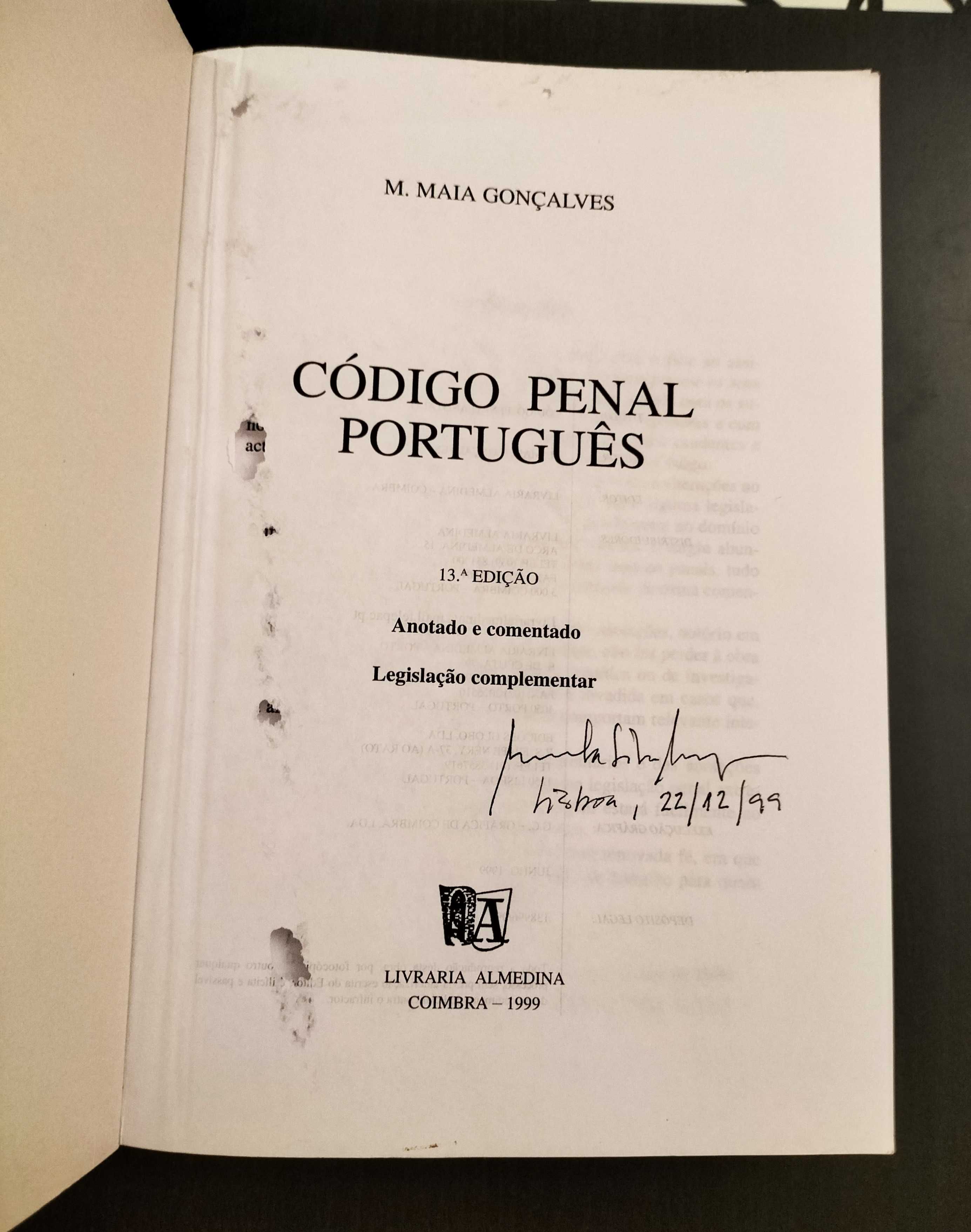 M. Maia Gonçalves - Código Penal Português anotado e comentado