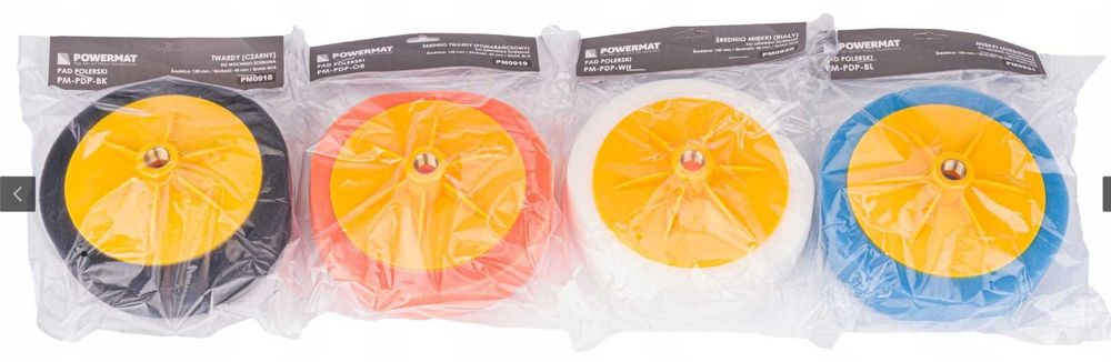 Polerka SAMOCHODOWA Do Lakieru 2600W 4x Gąbka Regulowana Profesjonalna