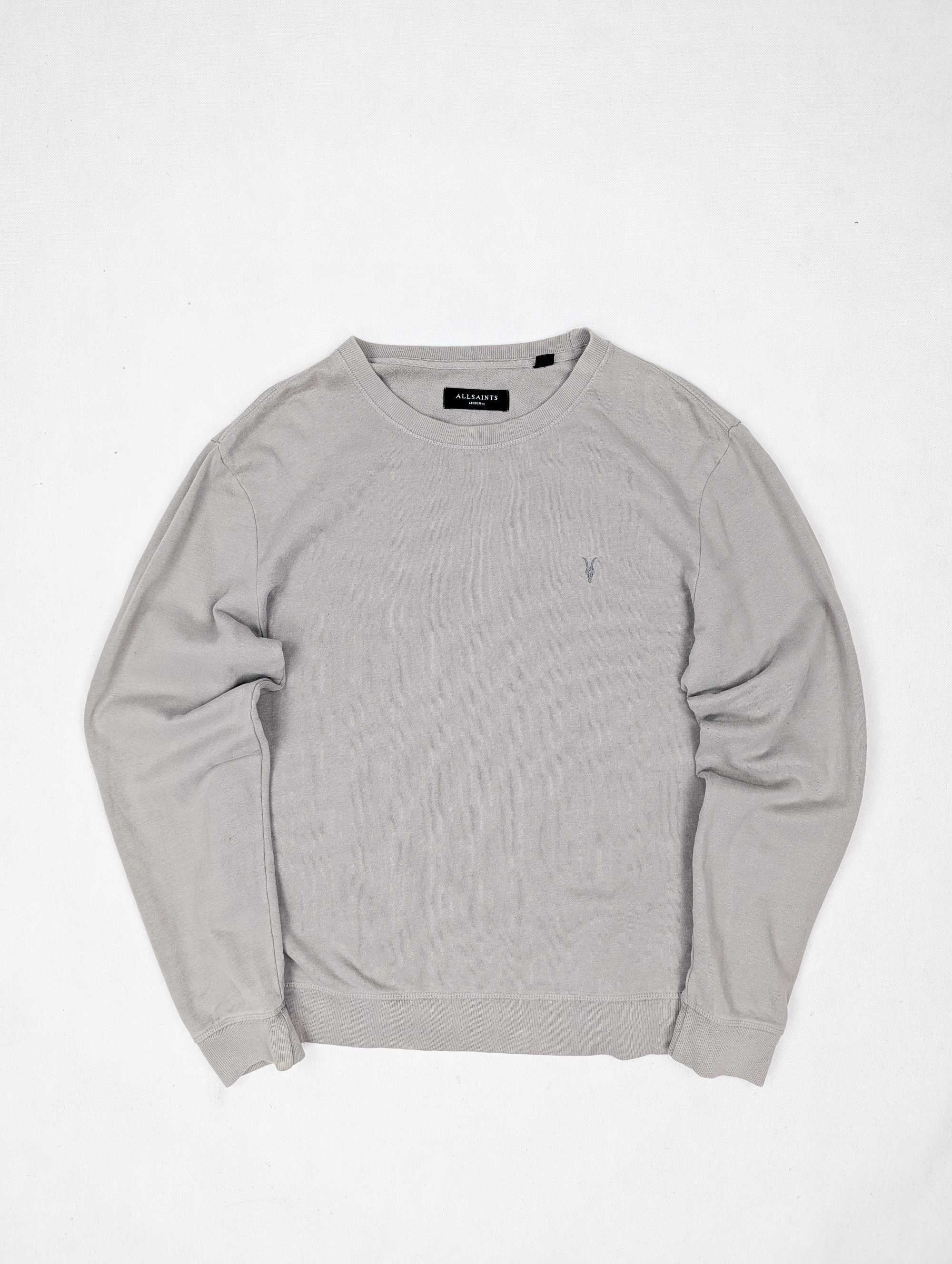 Allsaints szara bluza M logo