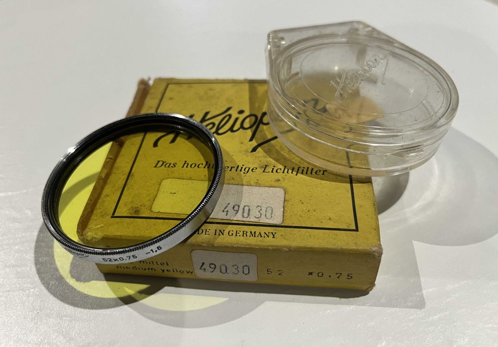 Heliopan Filtros 49mm e 52mm
