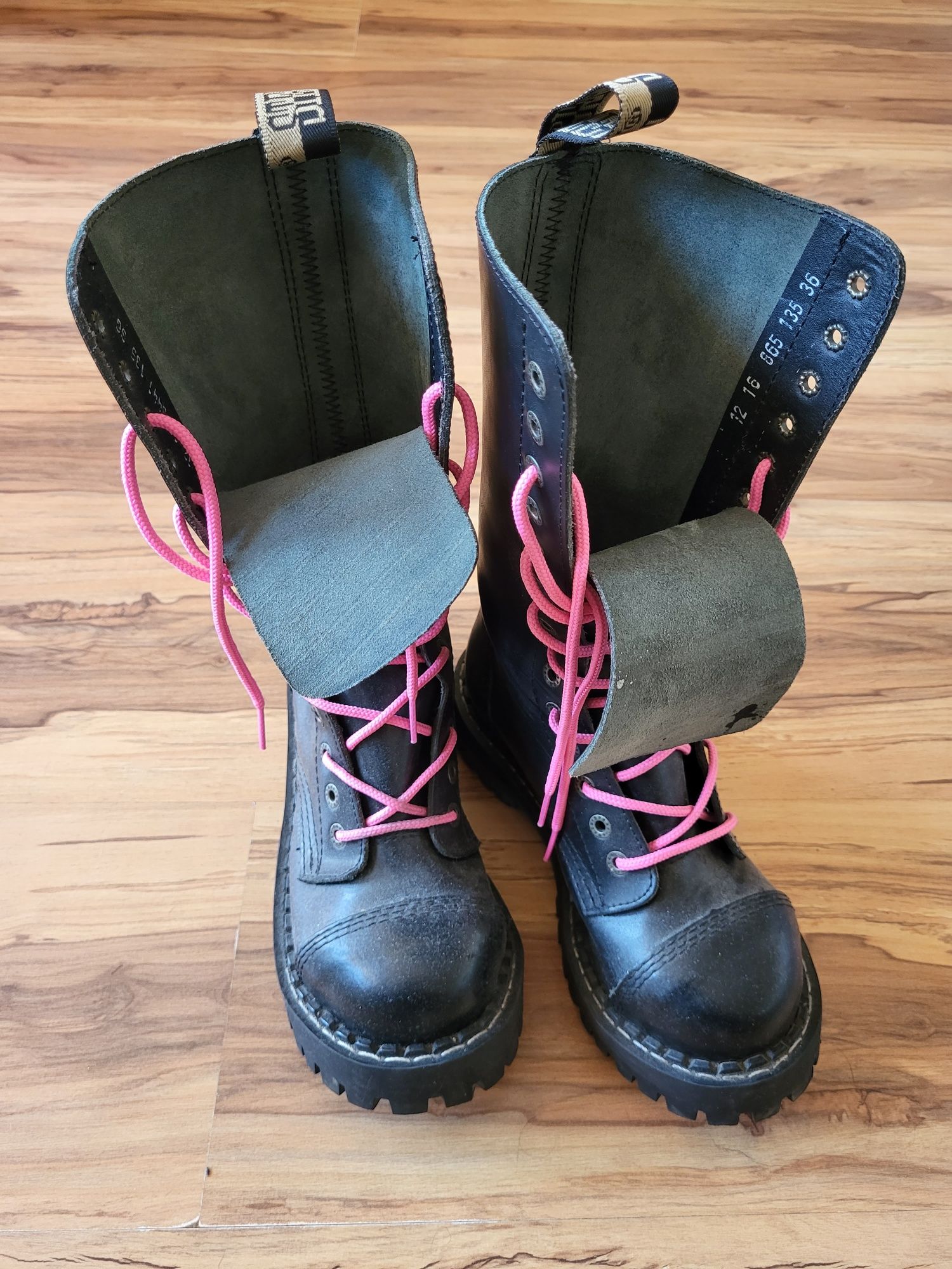 Glany steel 36 czarne