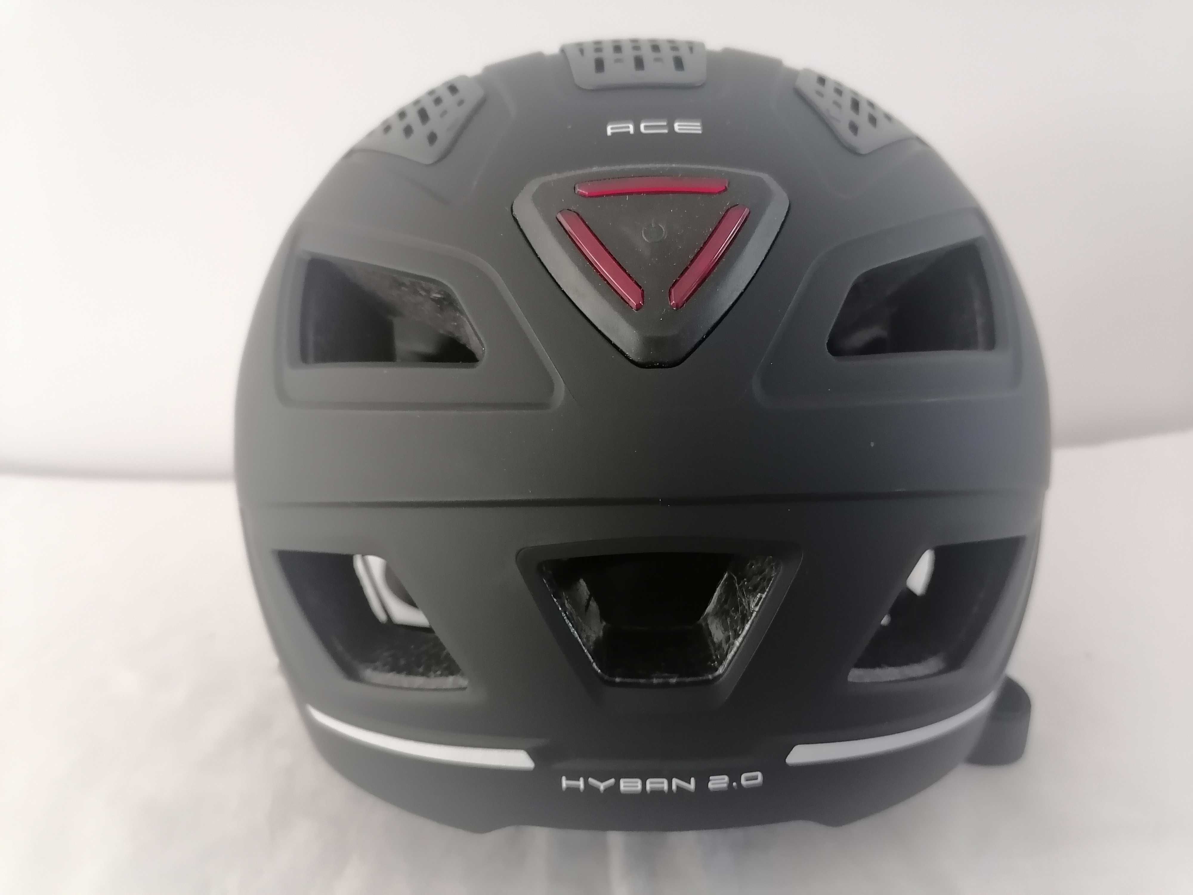 Kask rowerowy Abus Hyban 2.0 Ace Velvet Black M 52-58cm