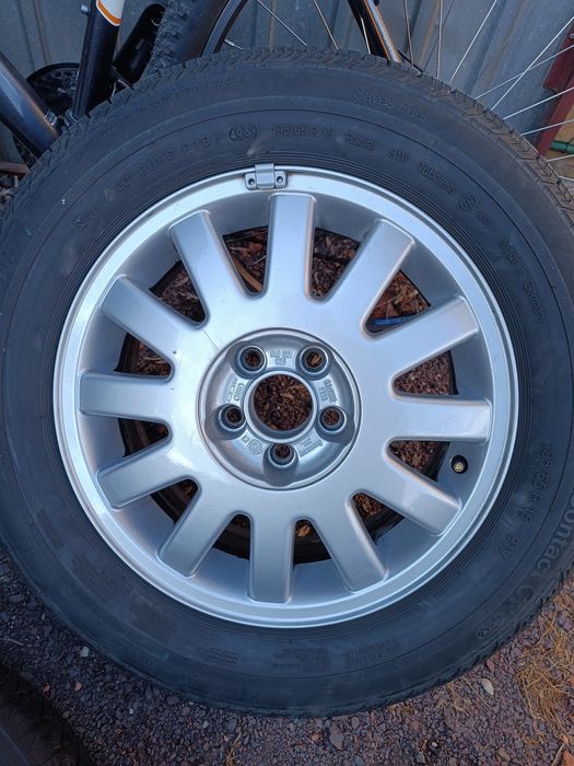 Alufelgi 15 5x100 Audi 5 sztuk