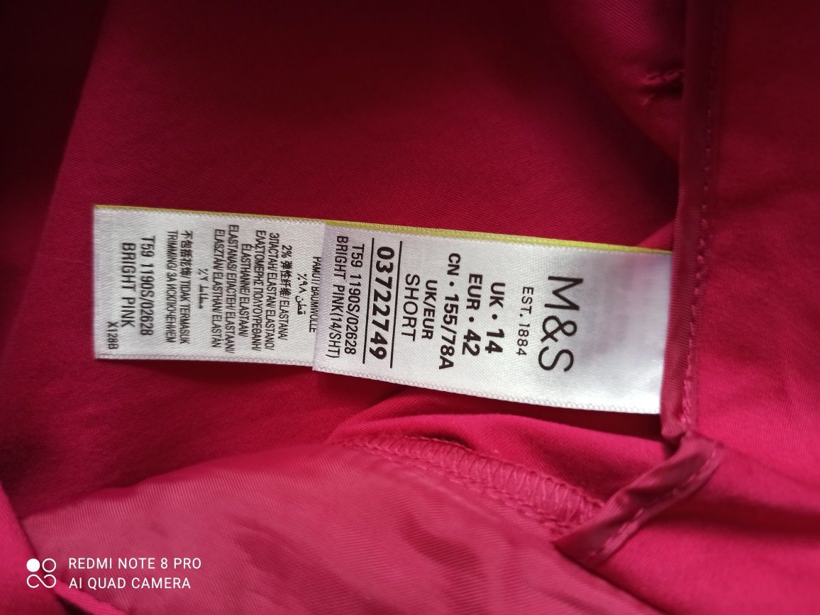 Коттоновые бриджи M&S 48-50р,14