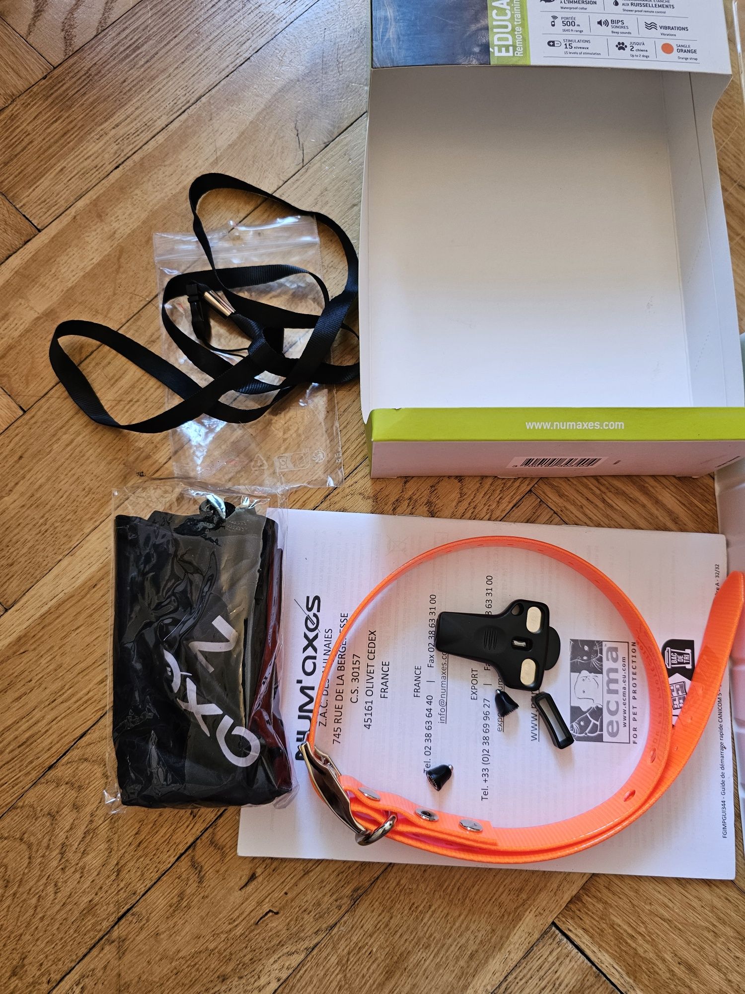 Numaxes CANICOM 5.500 Elektryczna obroża szkolenia psa 500m Num Axe