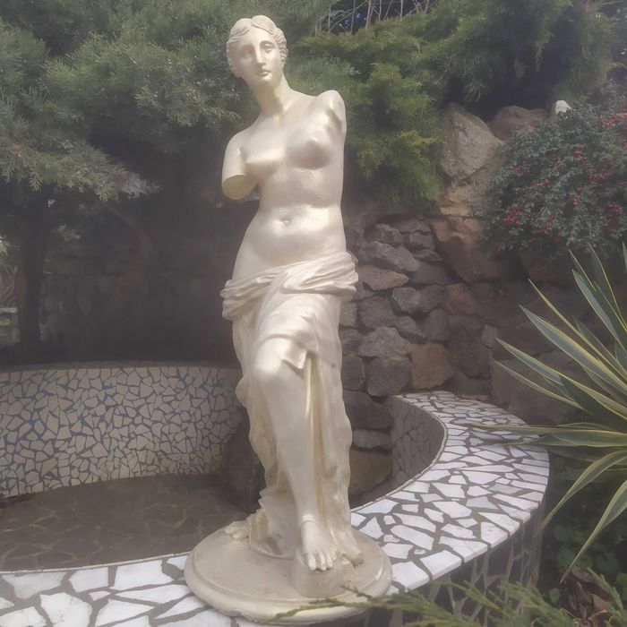 Геракл скульптура 73 см 19 кг и Венера 77 см 12,3 кг армированный гипс