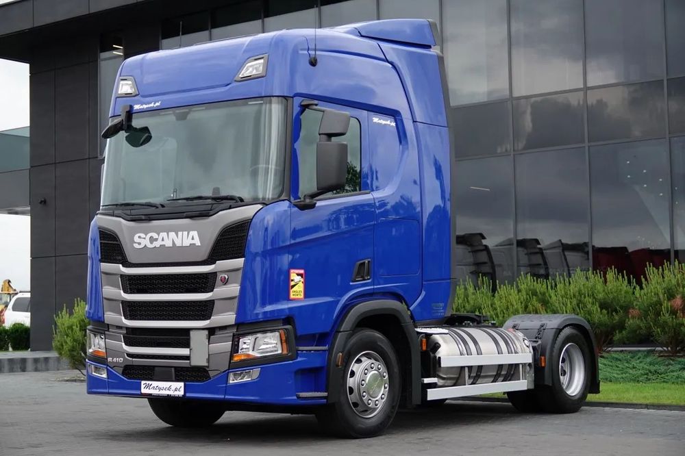 Scania R 410 / LNG / RETARDER / CAŁA NA PODUSZKACH  / 2020 ROK