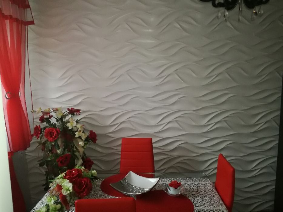 Gipsowe panele 3d, ścienne - Flamenco,