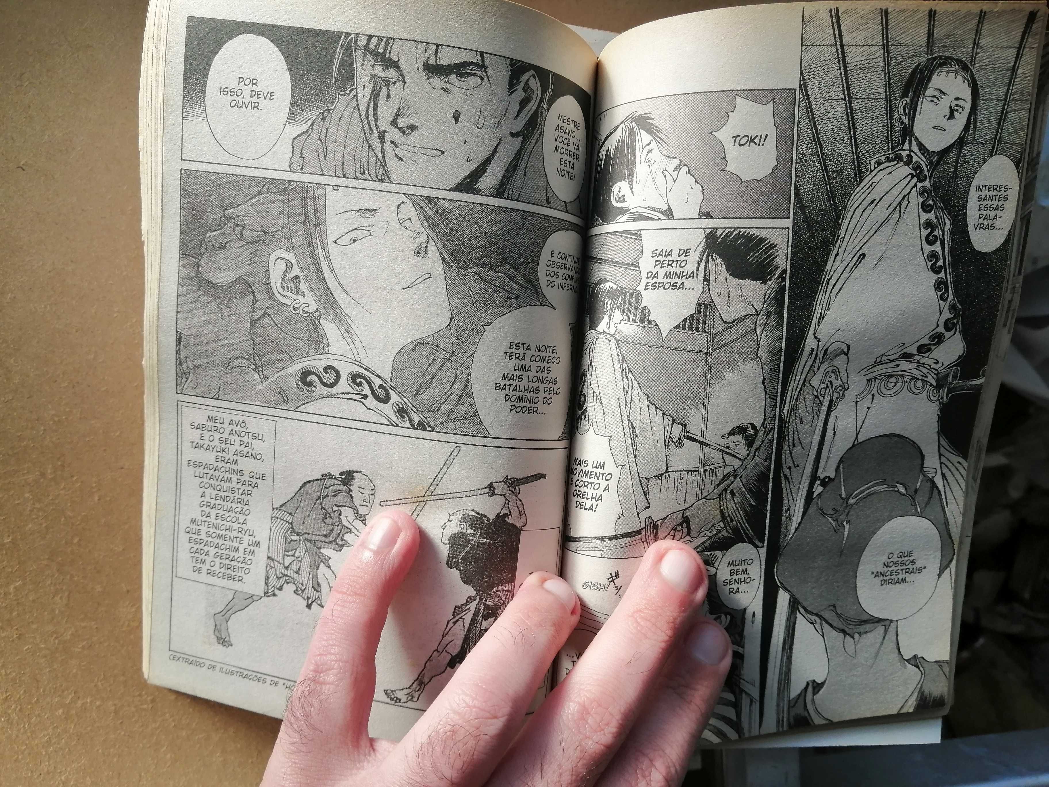 MANGA - Blade, a espada do imortal Vol. 1, 2, 3, 4, 5, 6 e 7