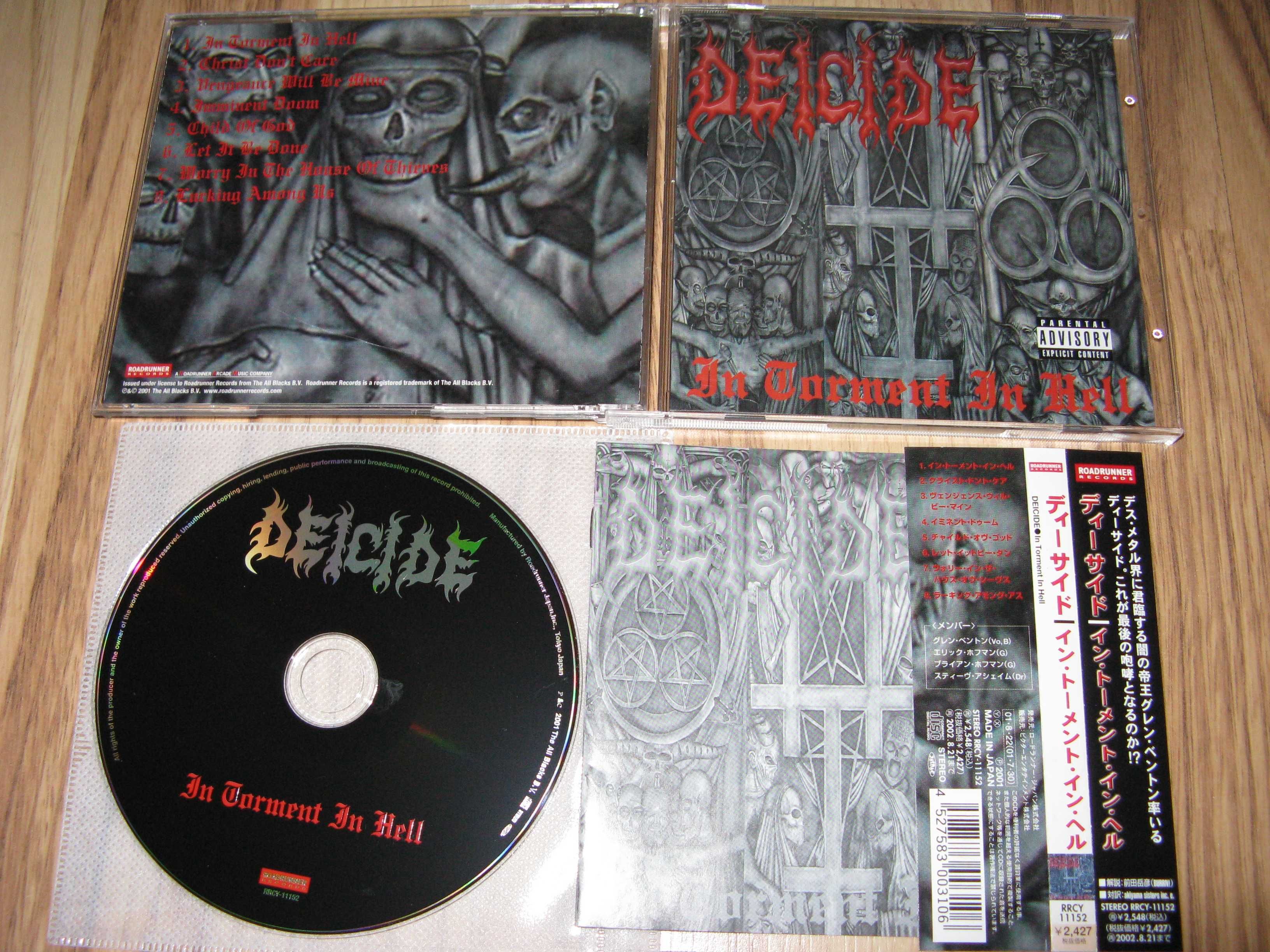 Deicide – In Torment In Hell Japan+OBI '01