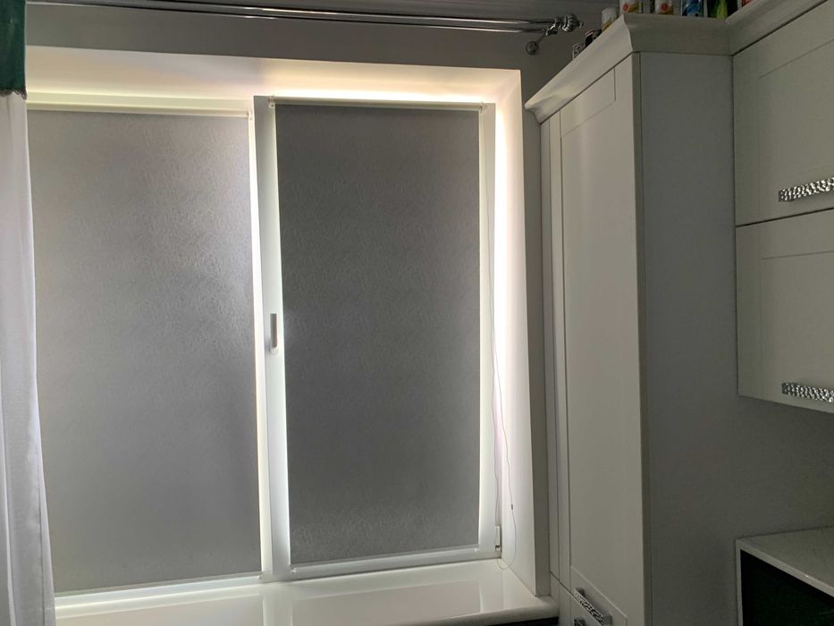 римська штора ( тканина + тюль) день ніч плісе