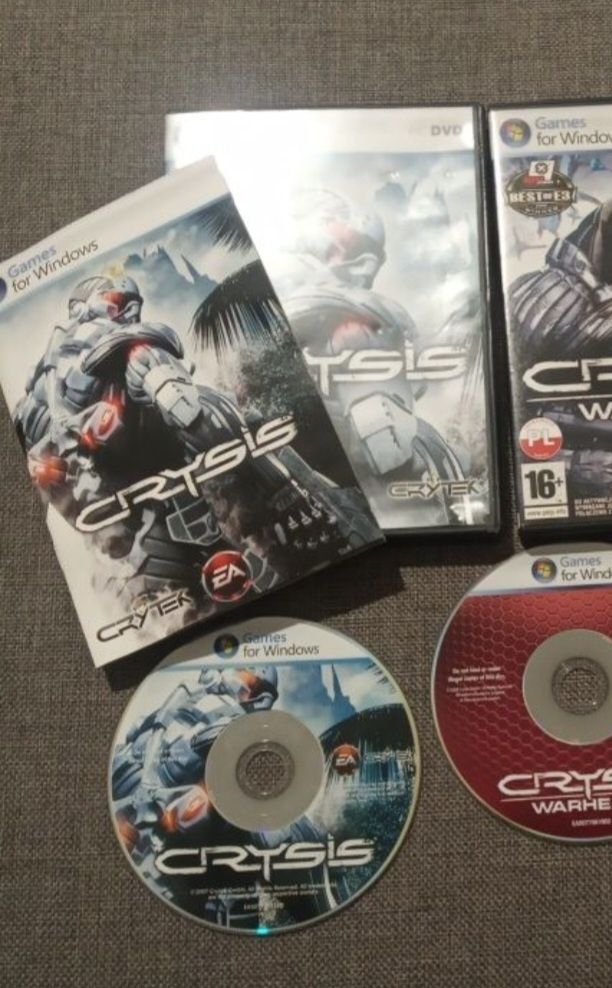 CRYSIS gra komputerową PC płyta  CD polska wersja