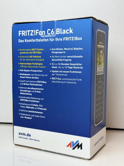 Новий радіотелефон Бездротовий телефон FRITZ!Fon C6