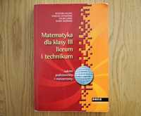 Matematyka dla klasy III liceum i technikum Ryszard Kalina