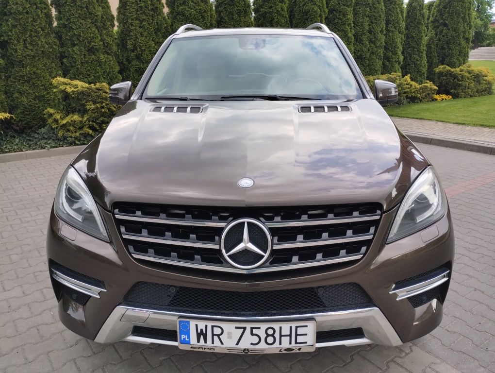 Mercedes ML AMG 2012r, 350 CDI, 258 KM, Automat cały oryginał śliczny