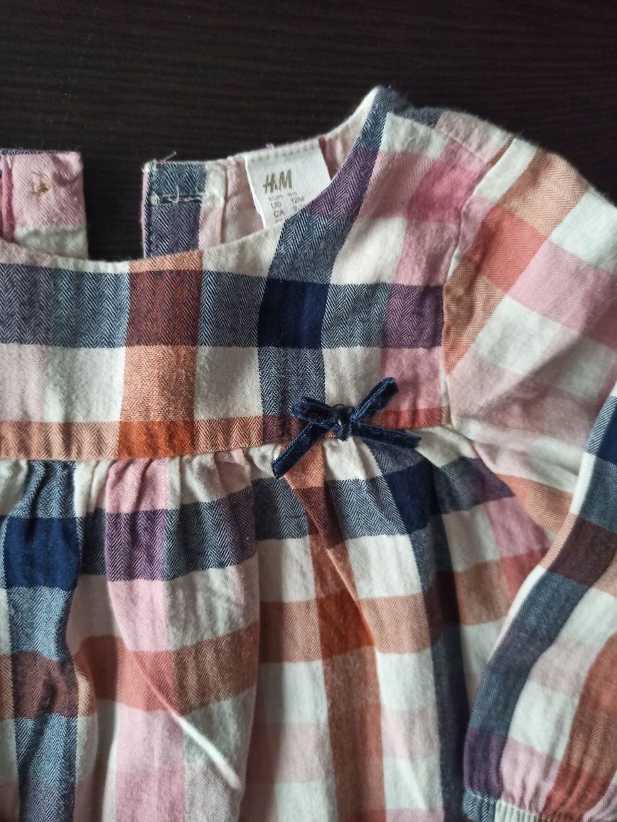 Sukienka H&M 80 długi rękaw