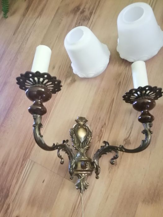 Lampa wisząca i kinkiet