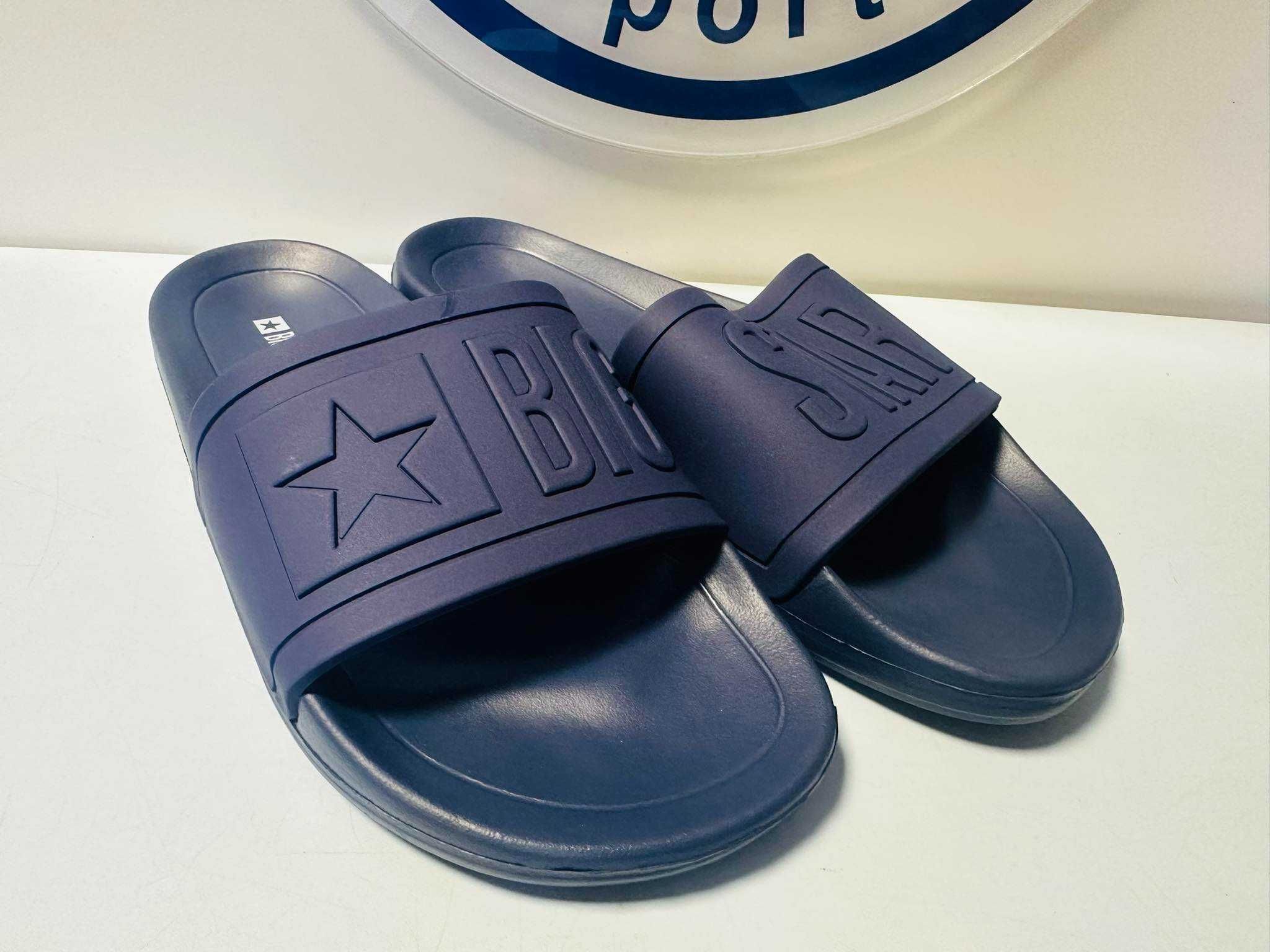 Męskie klapki plażowe basenowe Big Star   43  DD174688