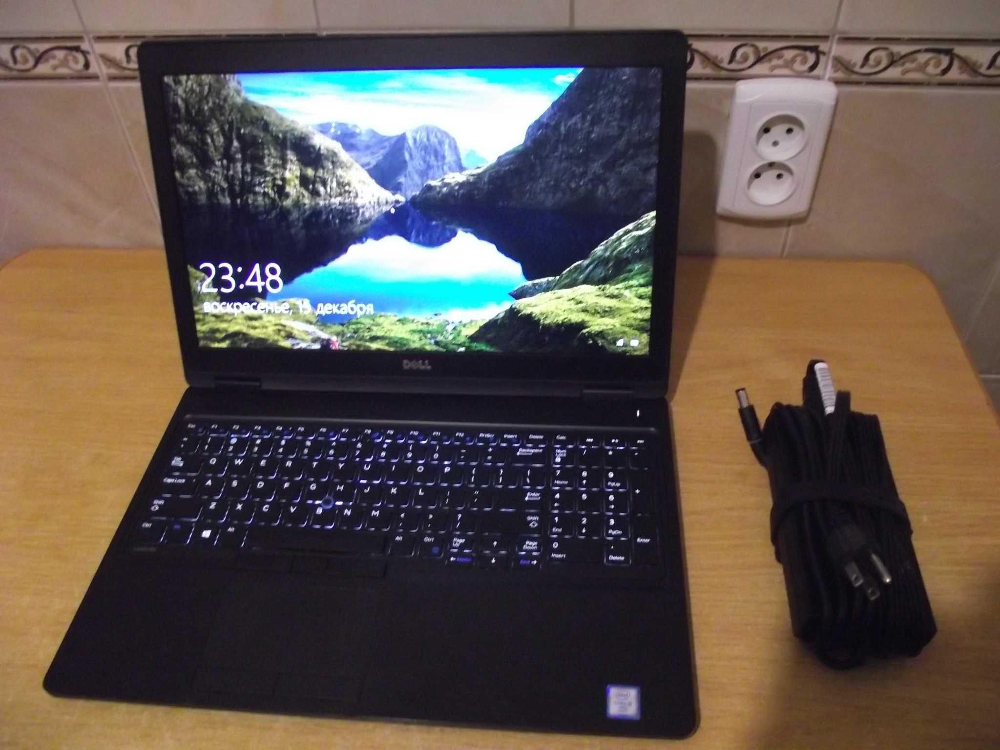 Ноутбук Dell Latitude 5580 i5-6440HQ GF 940MX 8Gb 256Gb 15.6 FHD IPS