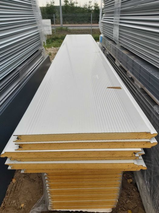 Płyta warstwowa 40mm / NOWA II gat / biała, srebrna, czarna, grafit,