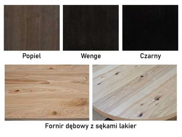 Stół Dębowy Okrągły Rozkładany !Dowolne Wymiary! Krzesło K-5 Drewniany