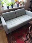 Sofa dwuosobowa bez funkcji spania