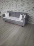 Sofa rozkładana + 6 poduszek