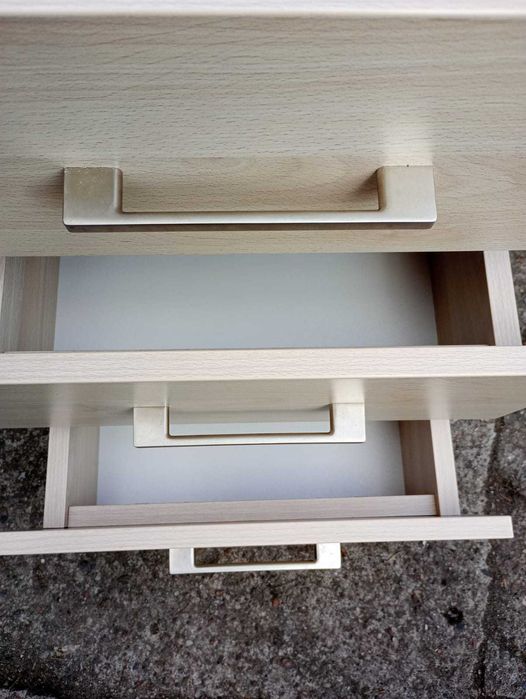 Kontenerek pod biurko KLON na kółkach mobilny przybornik do biur