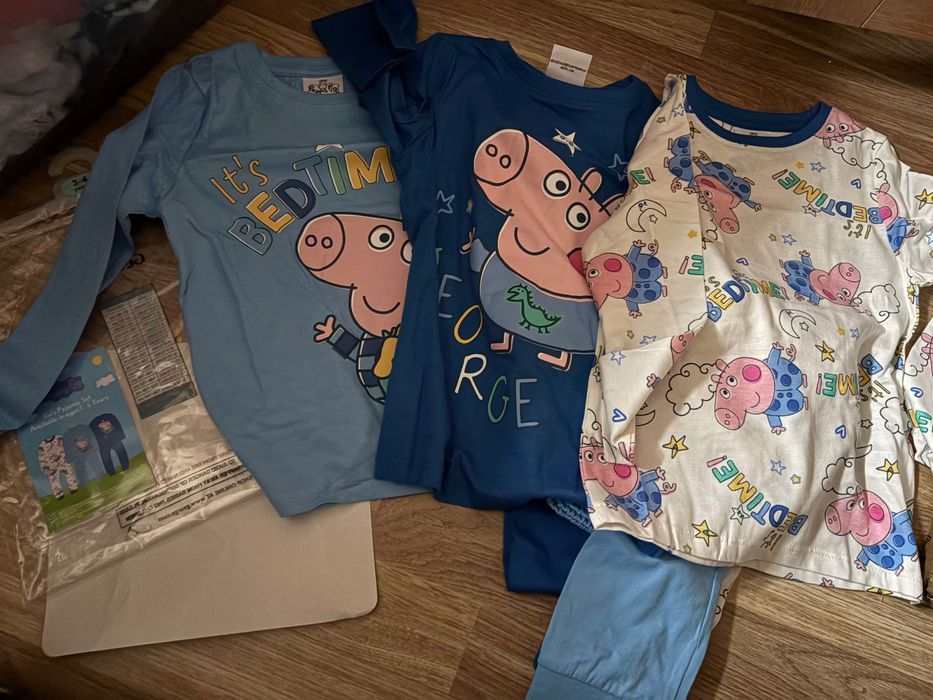 Новая пижама george пеппа peppa pig девочка мальчик 2 3 4 5 6 7 лет