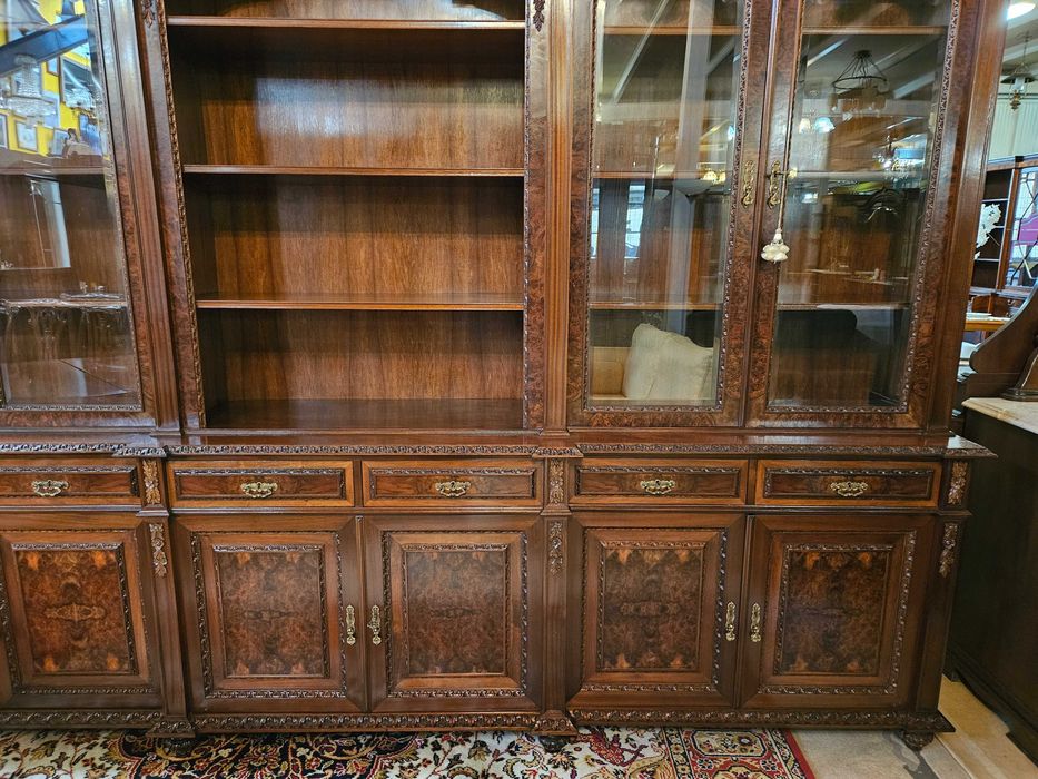 Enorme móvel de sala antigo - óptimo estado geral