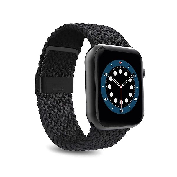 Puro ''LOOP'' Elasticized Nylon watch band with clip closure for Apple