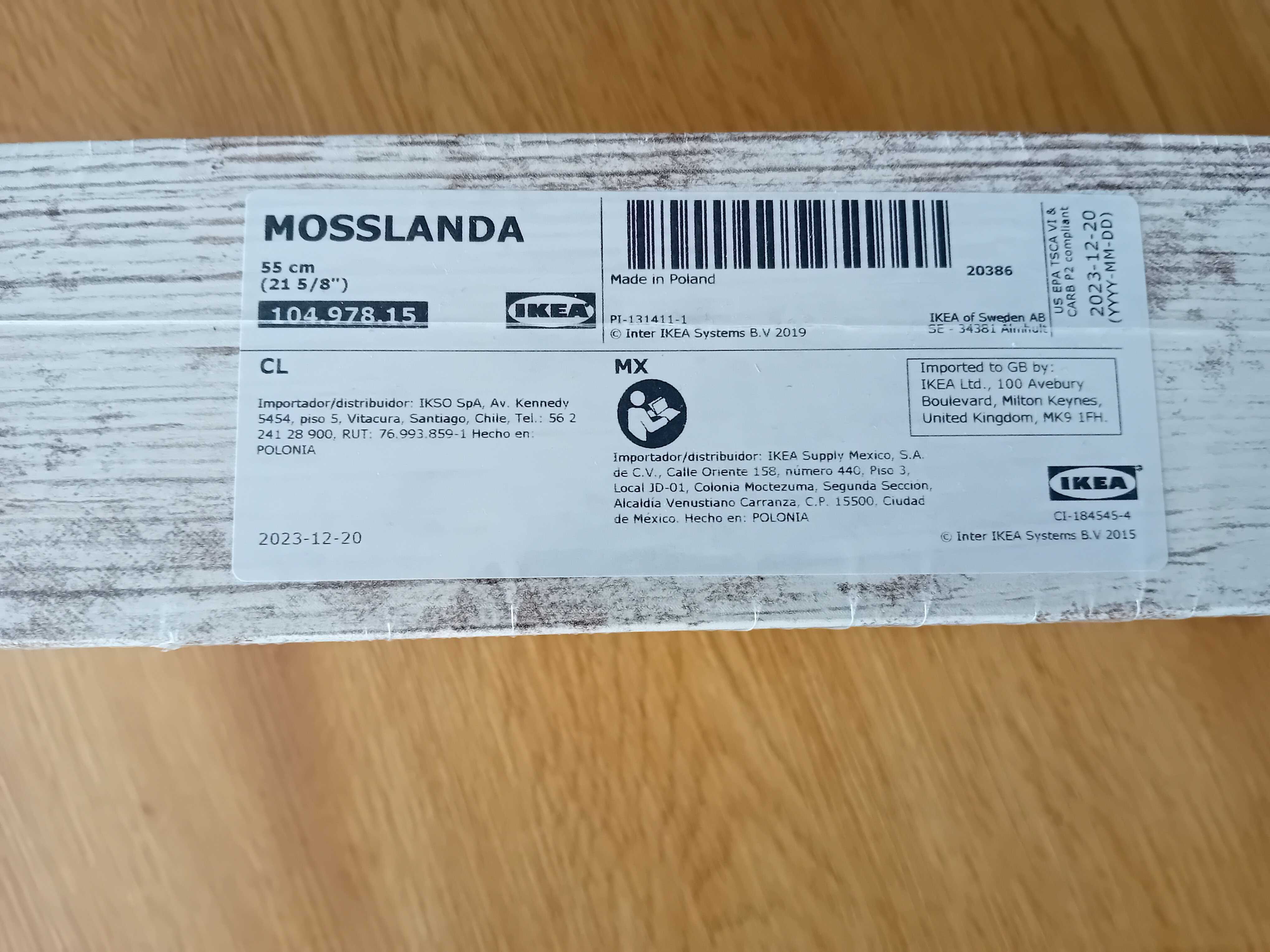 Półki na zdjęcia mosslanda ikea
