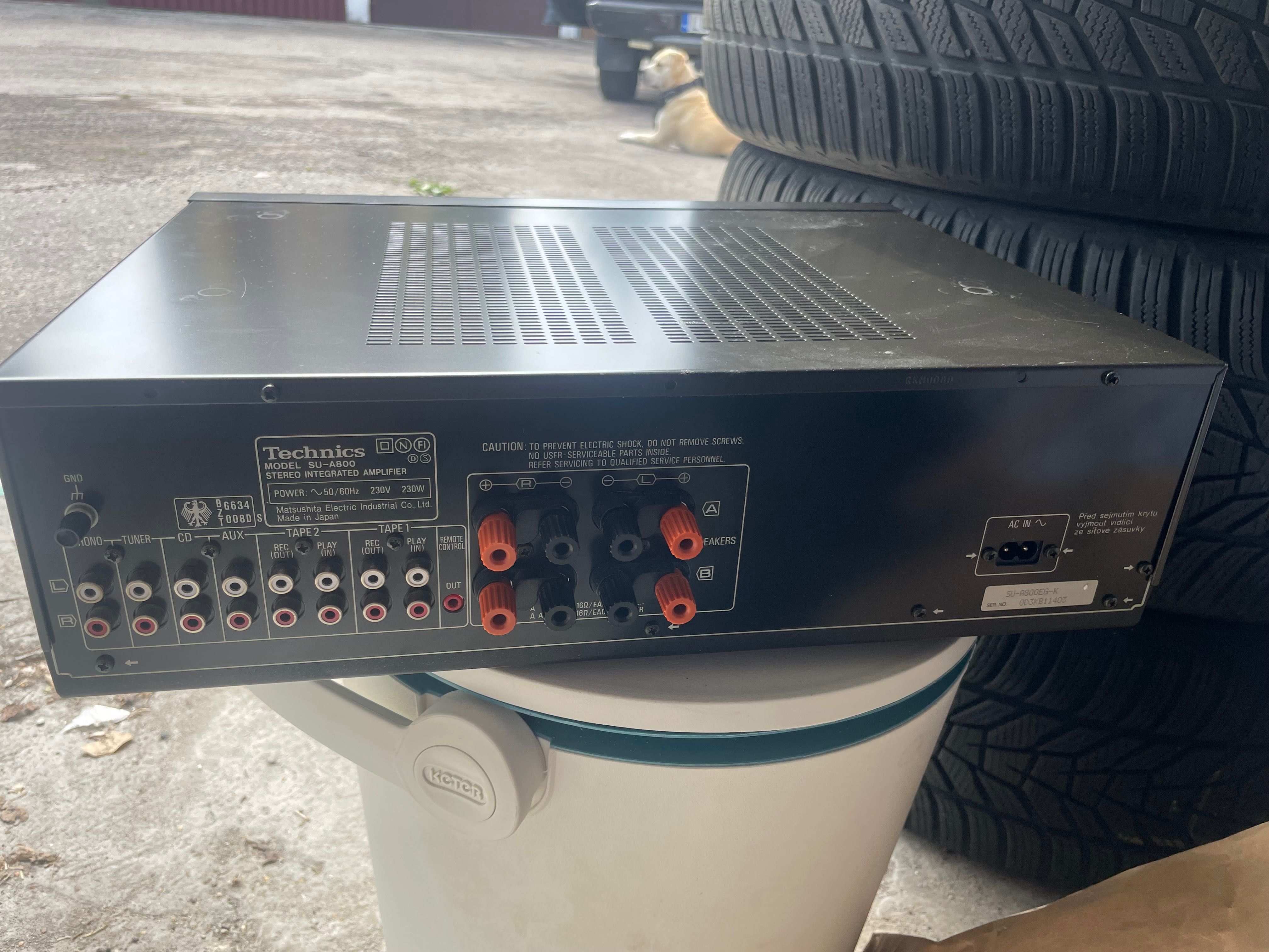 Technics wzmacniacz amplituner SU - A800 mod class aa