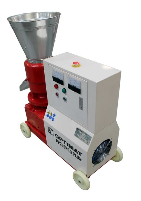 Przemysłowa peleciarka granulator 7,5kw 250kg/h powystawowa 2024