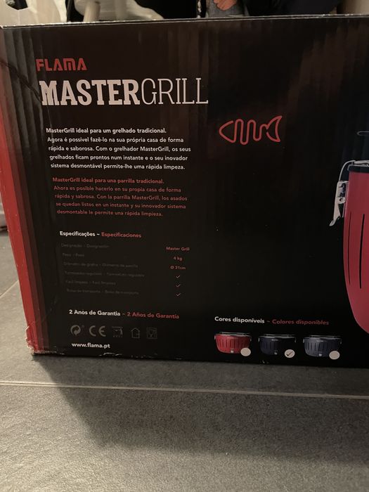 Grelhador mesa casa interior Flama