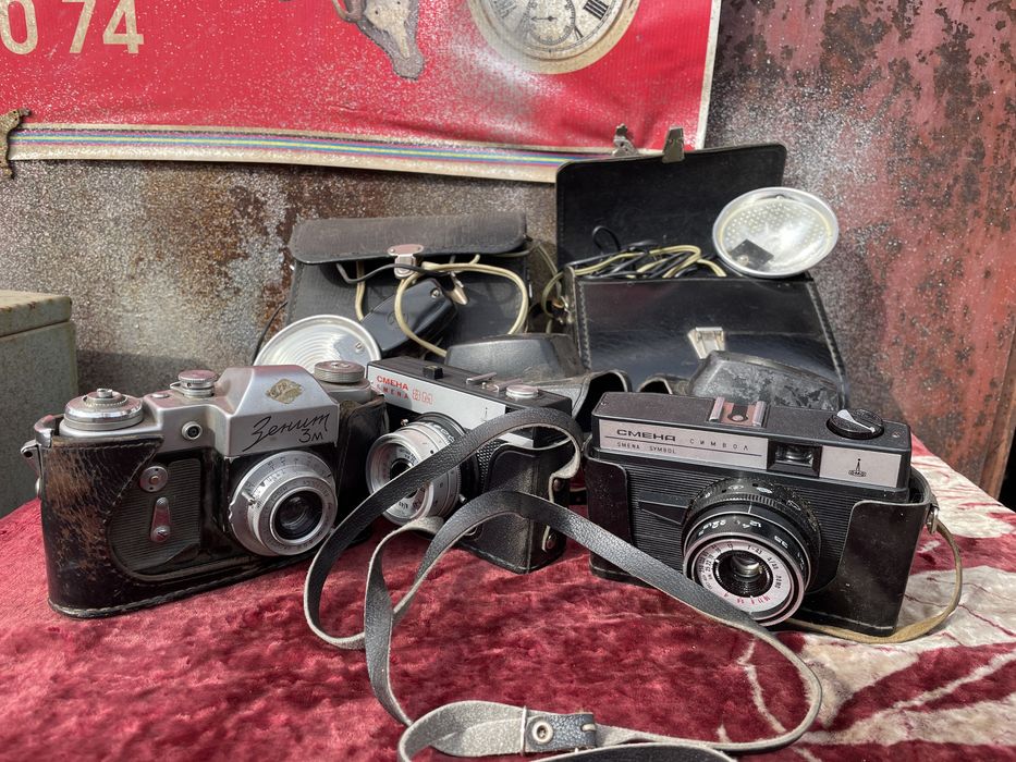 Фотоаппараты советские