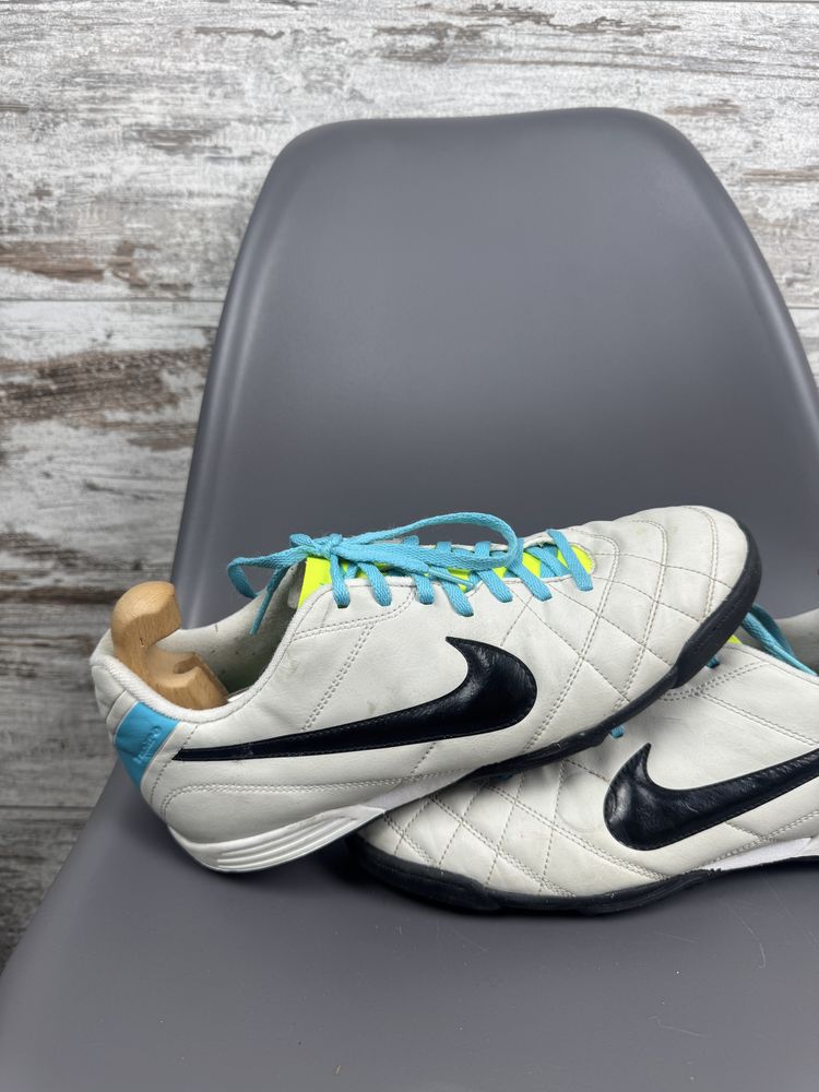 Мужские сороконожки Nike tiempo бутсы размер 44 футбольные