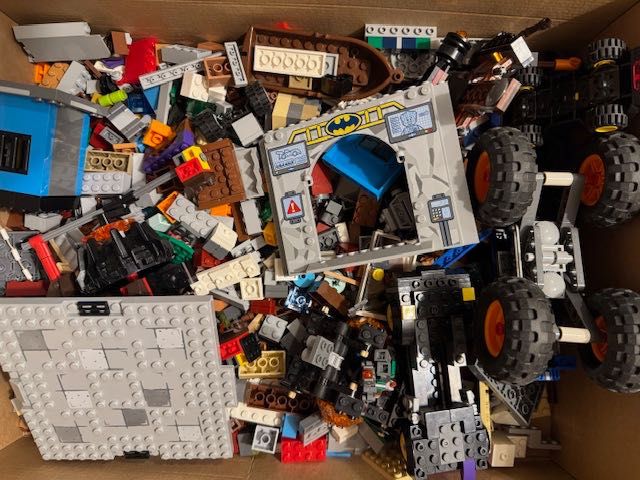 klocki lego z pomieszany zestawów