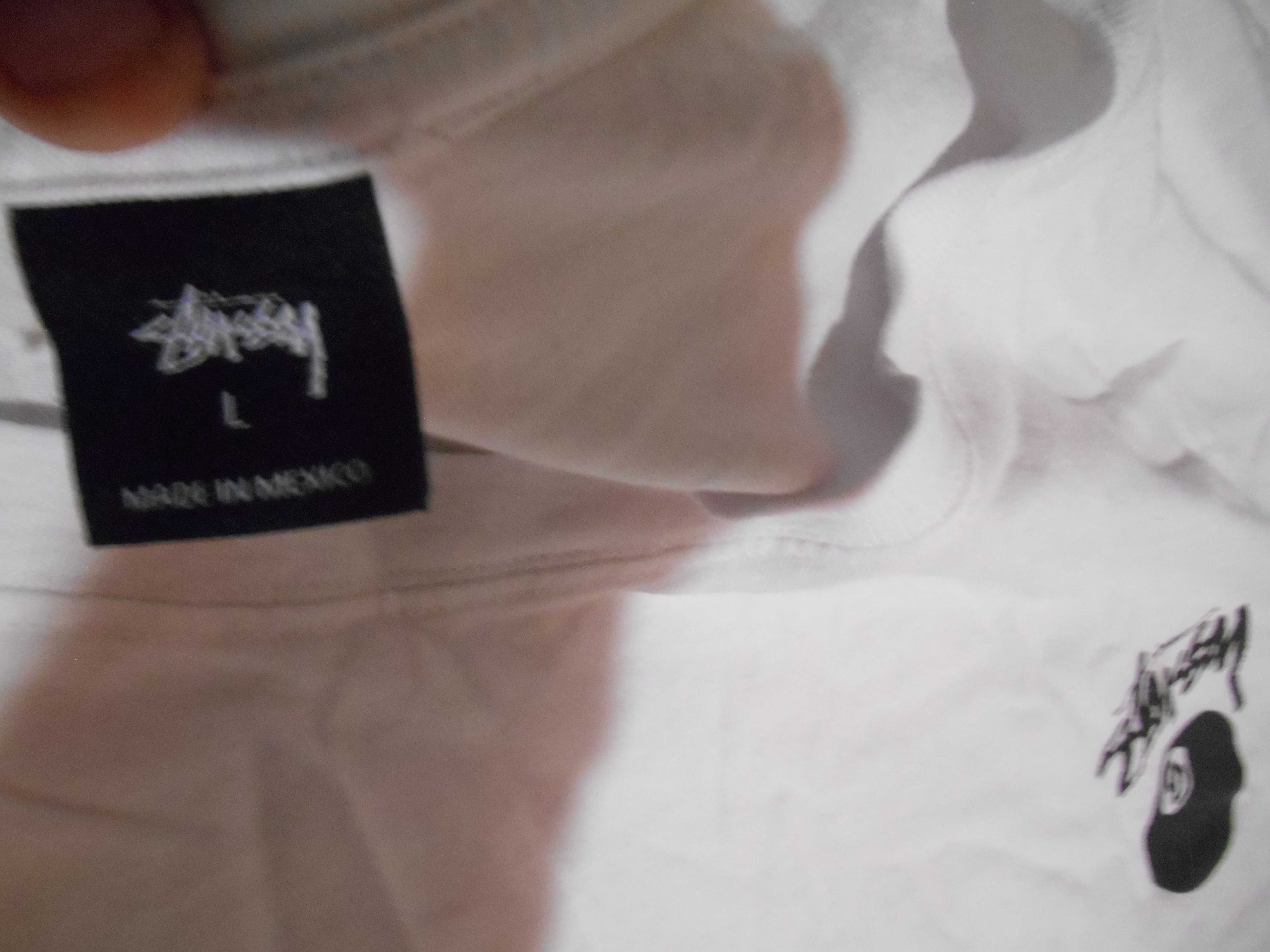 Футболка STUSSY 8 Ball | Біла | 100% бавовна | Стусси 8 Балл