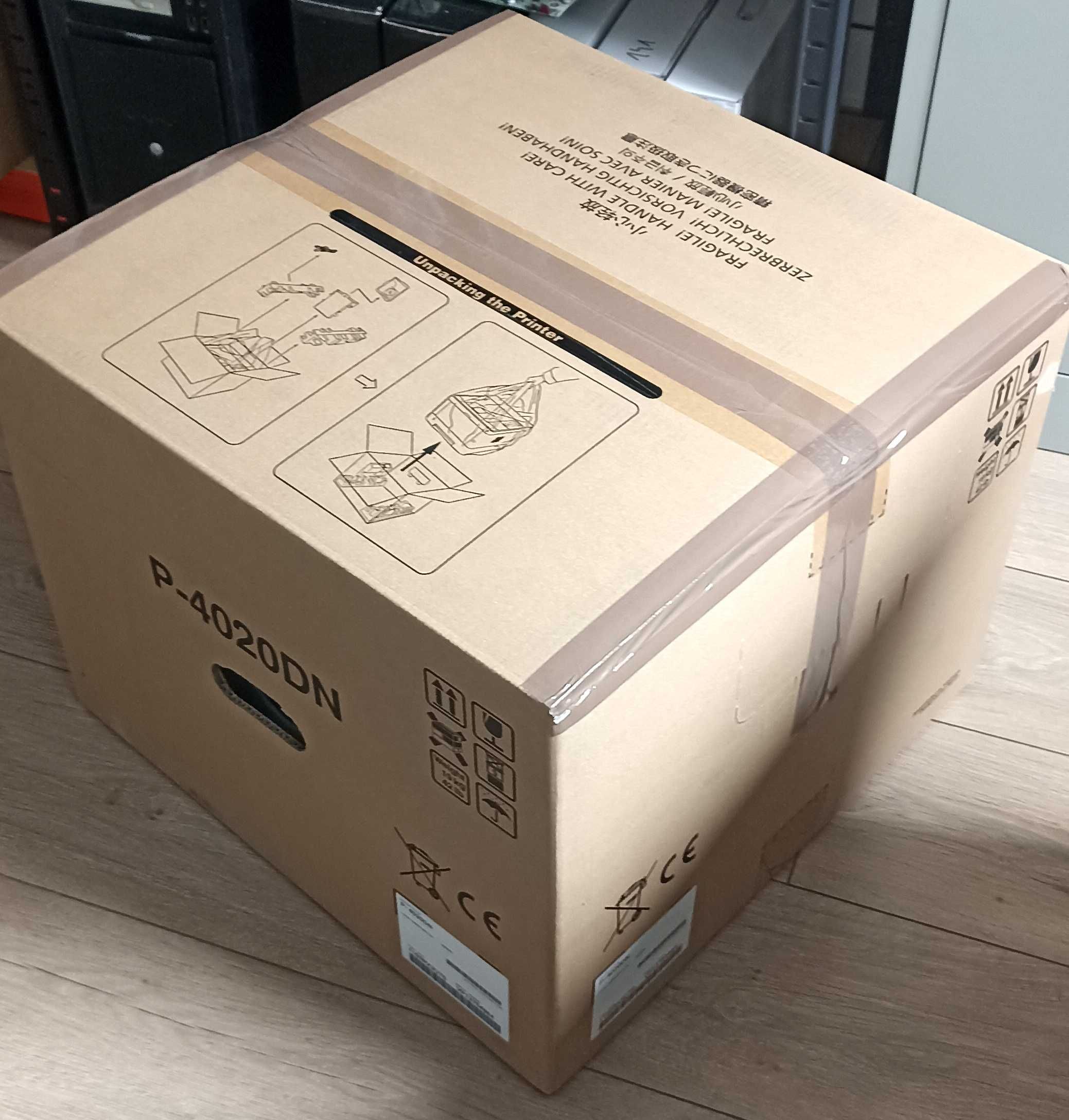 NOWA Drukarka Laserowa Triumph Adler P-4020DN Duplex LAN, używany piec