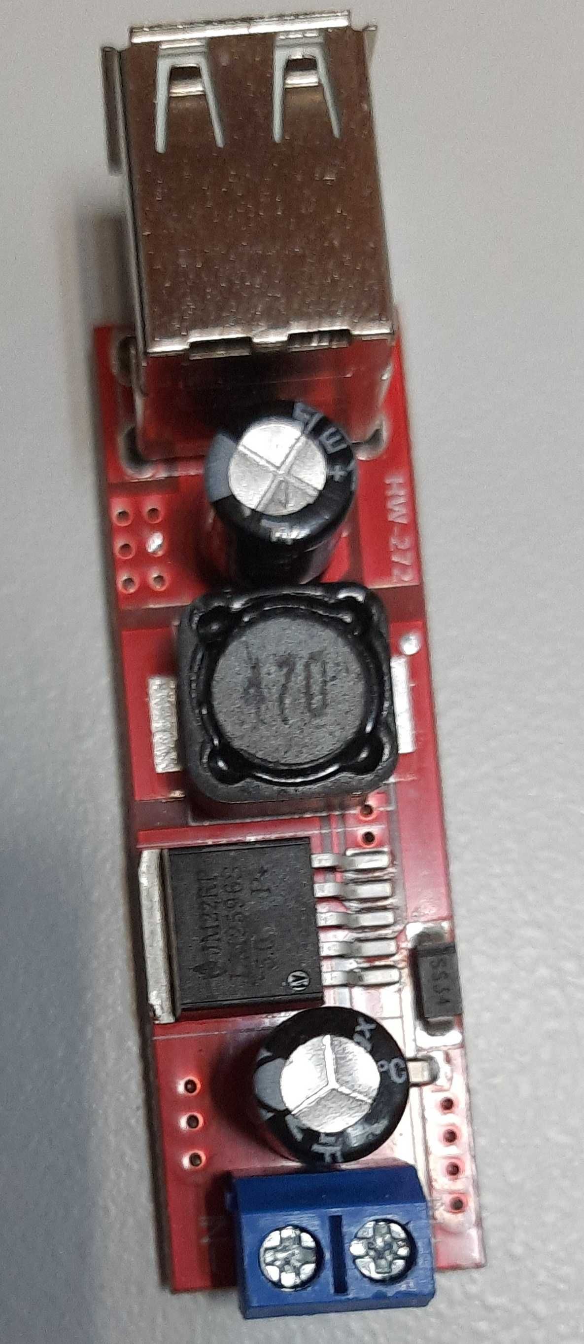 USB модуль з 6-40 В до 5В ( LM2596s hw-272 ) Інвертор чистий сінус