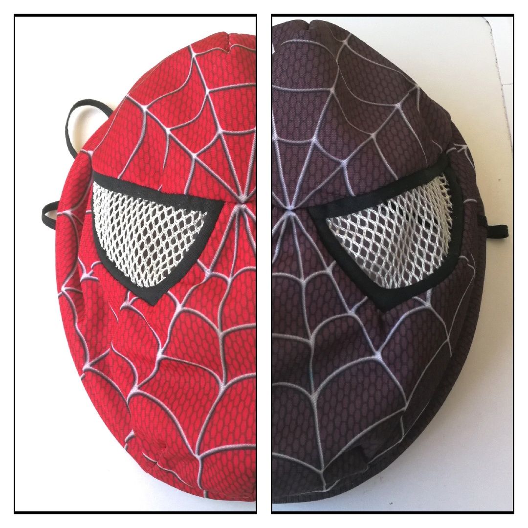 Máscaras Hulk / Homem Aranha