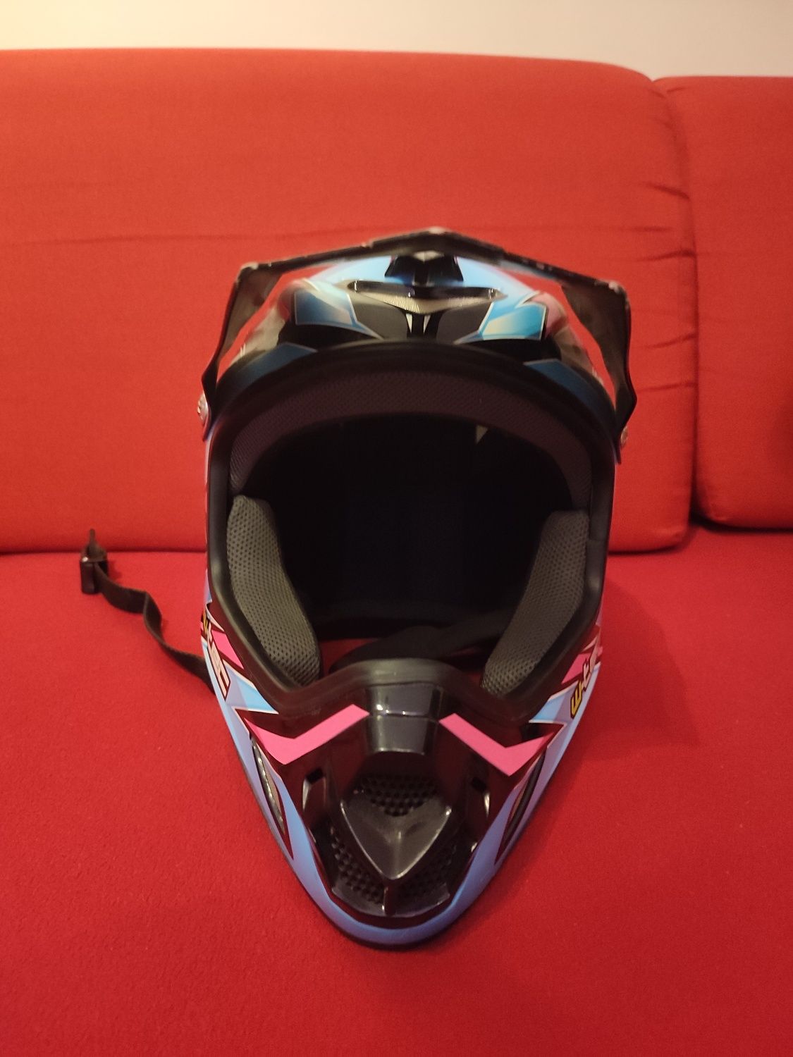 Kask W-tec Downhill na rower motor enduro