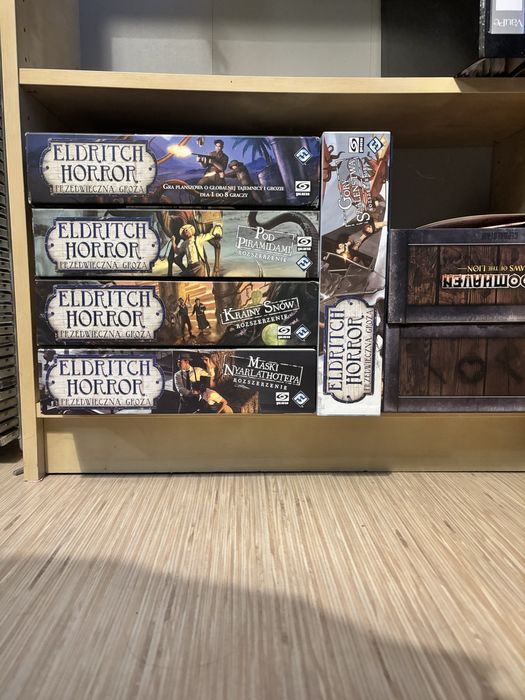 Eldritch Horror + wszystkie dodatki PL!
