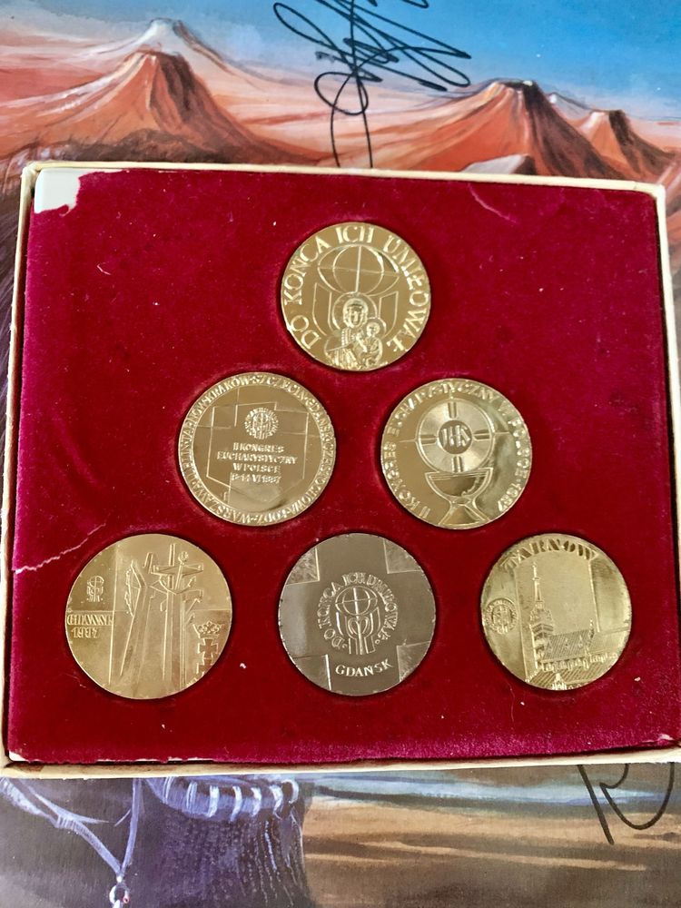 II  Kongres Eucharystyczny w Polsce 1987  monety