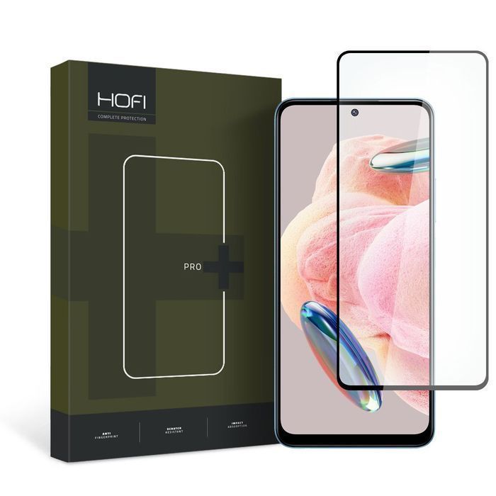 Szkło Hartowane Hofi Glass Pro+ Xiaomi Redmi Note 12 4G / Lte Czarne