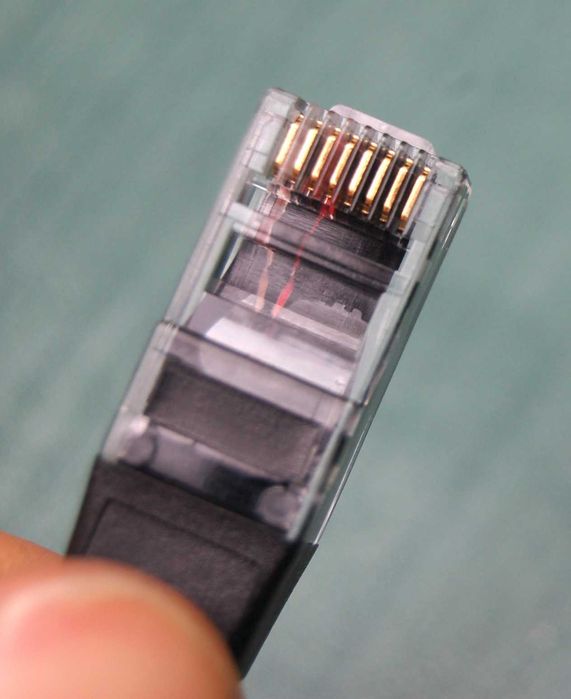 Кабель для передачі даних RJ45 to RS-232 (F) новий