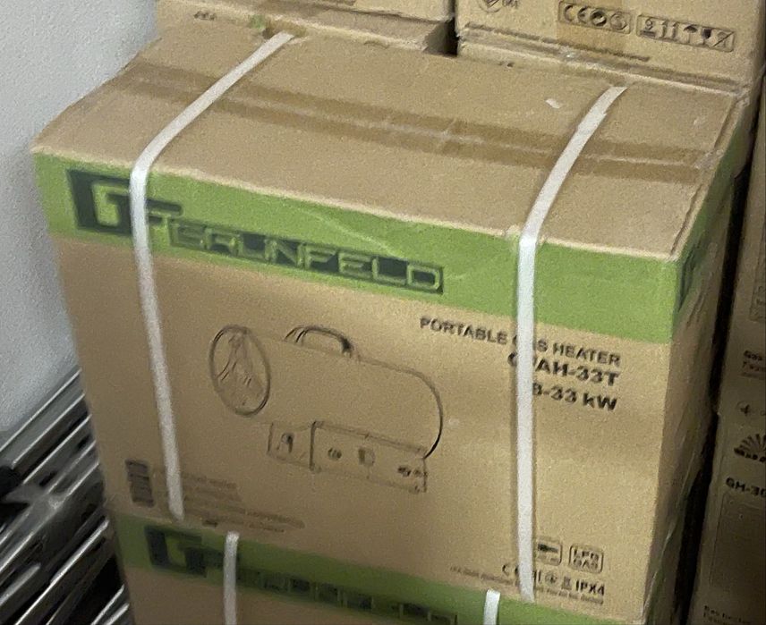 Газовые обогреватели (тепловые пушки) vitals-301;Grinfeld GFAH-30,33