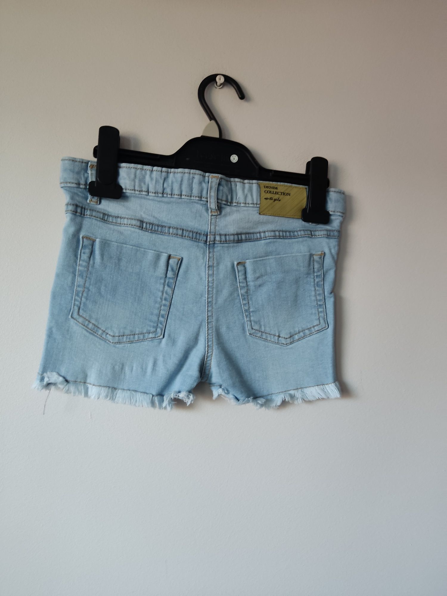 Spodenki krótkie, szorty, jeans Minoti,r.128/134